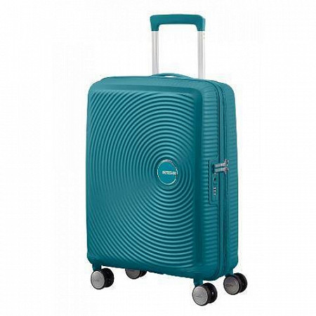 Чемодан малый American Tourister Soundbox 32G*14 001 dark turquoise