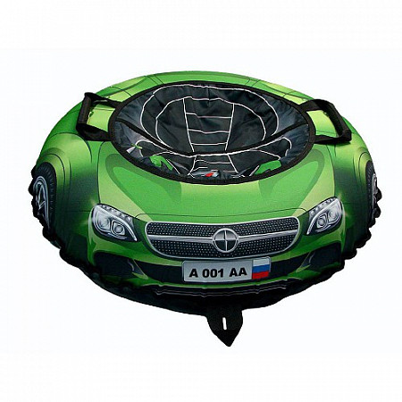 Тюбинг RT Эксклюзив Super Car Mercedes автокамера 100 см green