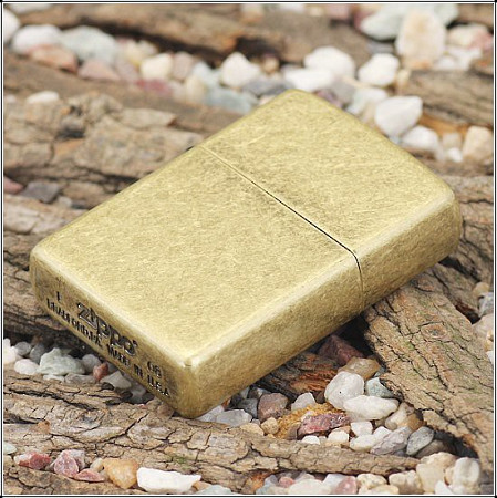 Зажигалка Zippo Antique Bras 201FB