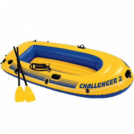 Лодка надувная Intex Challenger-2 Set 68367NP