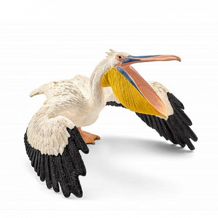На картинке изображен Фигурка животного Schleich Пеликан 14752 Фигурка животного Schleich Пеликан 14752