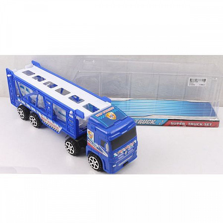 Инерционная машинка Shenzhen Toys Автовоз с 2 машинами 2016-2