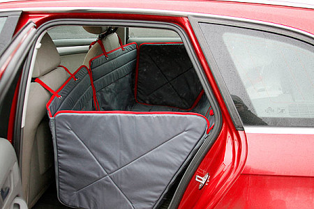 Гамак для перевозки собак в автомобиле двойной ТрендБай 3054