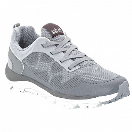 На картинке изображен Полуботинки женские Jack Wolfskin Trail Blaze Chill Low W slate grey Полуботинки женские Jack Wolfskin Trail Blaze Chill Low W slate grey