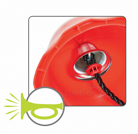 На картинке изображен Колокольчик Little Panda red Колокольчик Little Panda red