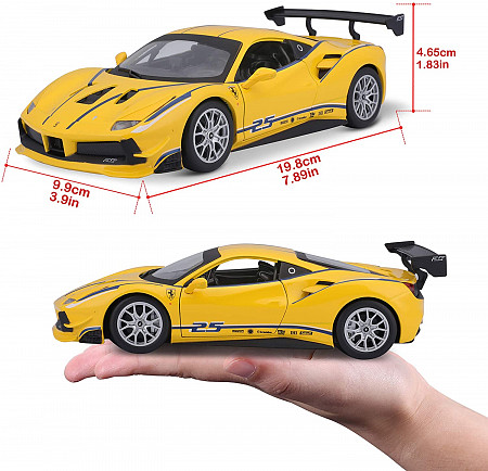 Машинка Bburago 1:24 Ferrari 488 Challenge (18-26307)