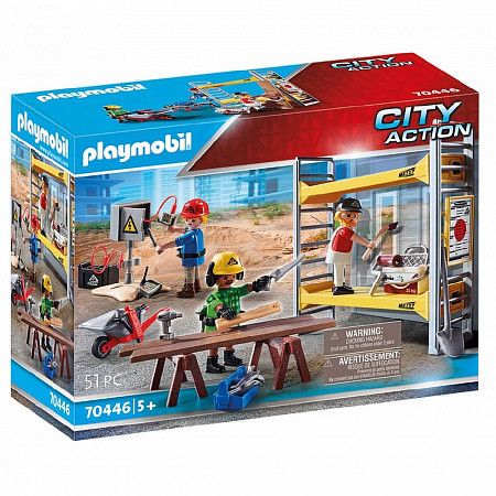 Игровой набор Playmobil На Стройке 70446