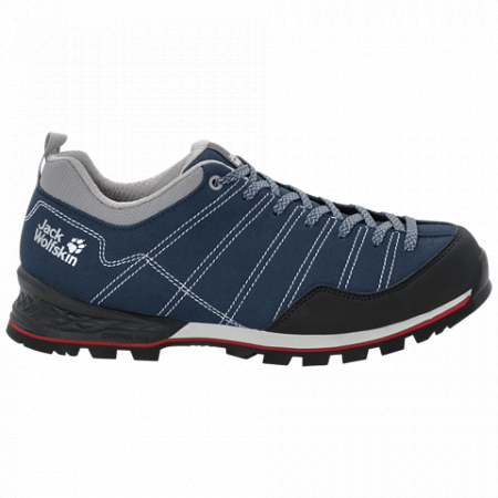 Полуботинки мужские Jack Wolfskin Scrambler Low M blue / black