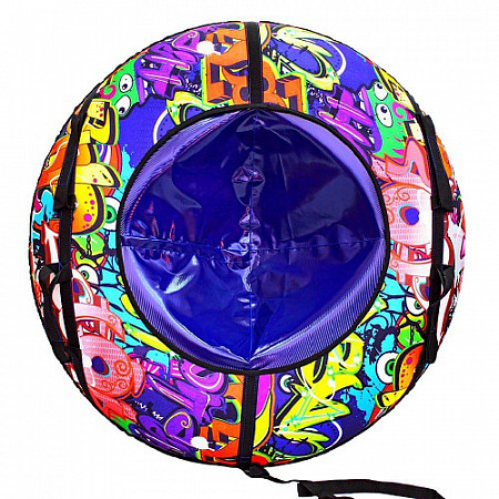 Тюбинг Тяни-Толкай Оксфорд Graffiti автокамера 107см multicolour