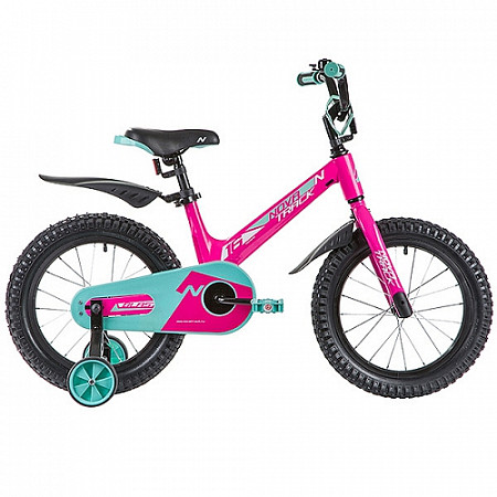 Велосипед Novatrack Blast 16" (2019) Pink/Turquoise 165MBLAST.PR9