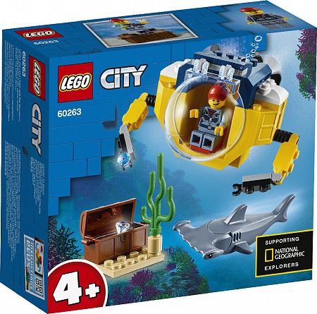 Конструктор LEGO City Океан: мини-подлодка 60263