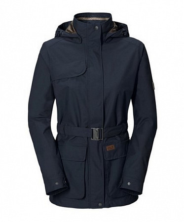 На картинке изображен Куртка женская Jack Wolfskin Kimberley Parka Women blue Куртка женская Jack Wolfskin Kimberley Parka Women blue