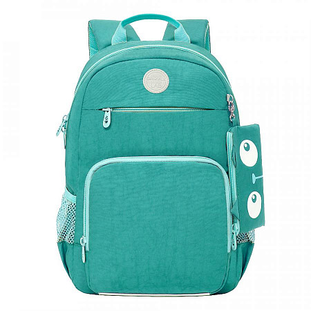 Рюкзак школьный GRIZZLY RG-164-3 /2 turquoise