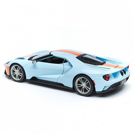 Машинка Maisto 1:18 2017 Ford GT (31384) blue/orange