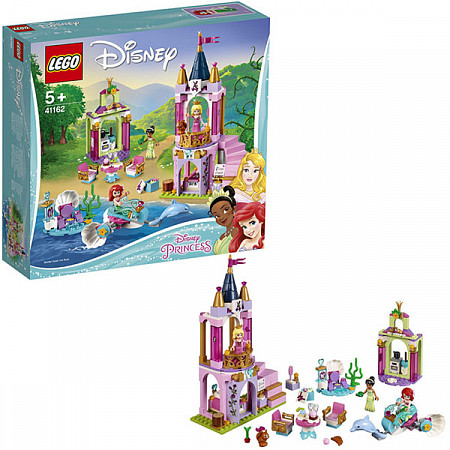 Конструктор LEGO Disney Princess Королевский праздник Ариэль, Авроры и Тианы 41162