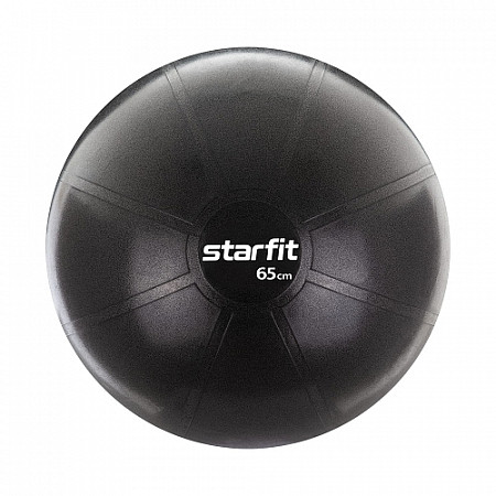 Фитбол Starfit PRO GB-107 65 см black антивзрыв