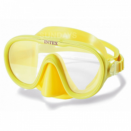 Маска для плавания Intex Sea Scan Swim Masks 55916 yellow