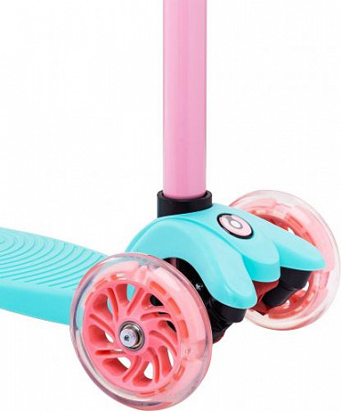 Самокат трехколесный Ridex 3D Snappy mint/pink