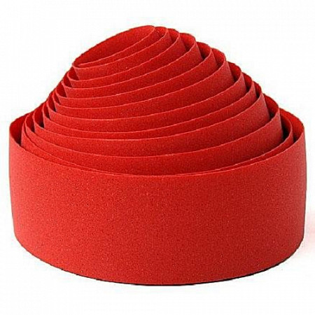 На картинке изображен Обмотка руля Bike Ribon Red Обмотка руля Bike Ribon Red