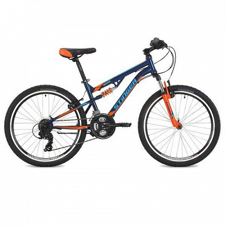 На картинке изображен Велосипед Stinger Discovery 24" (2018) Blue Велосипед Stinger Discovery 24" (2018) Blue
