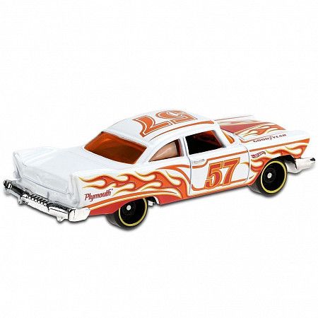 Машинка Hot Wheels Базовой коллекции '57 Plymouth Fury 168/250 (5785 GHD67) mainline 2020