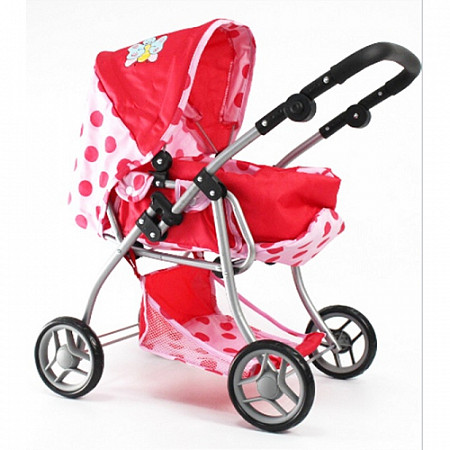 Коляска для кукол Melogo 9672 Red/Black