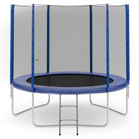 На картинке изображен Батут Atlas Sport 252 см (с сеткой и лестницей) Батут Atlas Sport 252 см (с сеткой и лестницей)