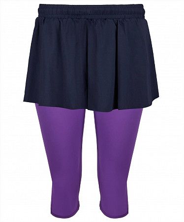 Шорты гимнастические Chanté Amanda Black/Purple CH21030-2020-301-A полиамид