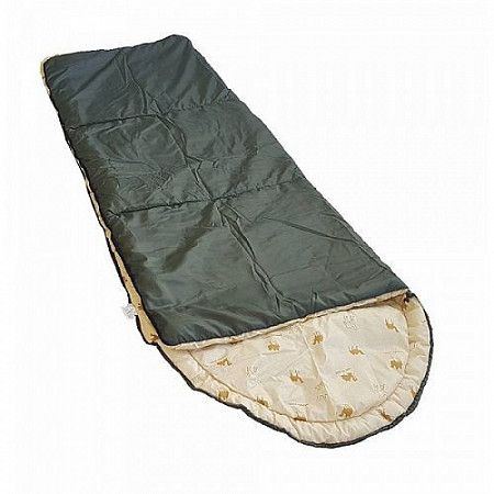 Спальный мешок туристический до -10 градусов Balmax (Аляска) Econom series khaki