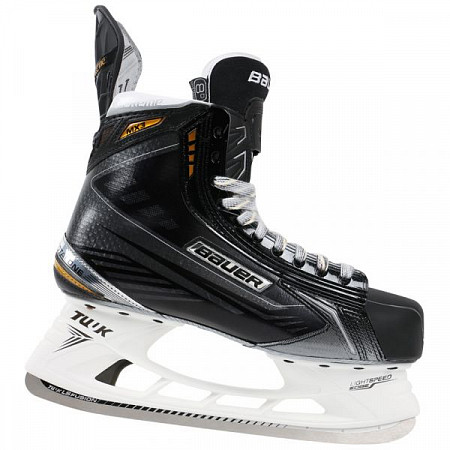 На картинке изображен Коньки хоккейные Bauer Supreme Total One MX3 Jr Коньки хоккейные Bauer Supreme Total One MX3 Jr