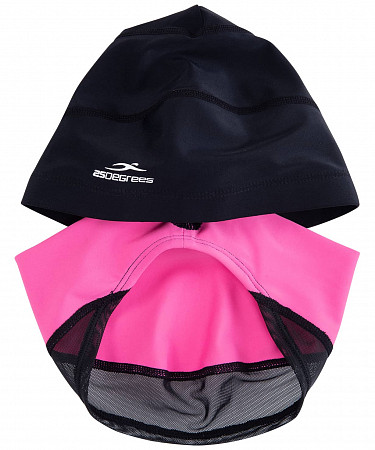 Шапочка для плавания детская 25Degrees Duplo 25D21015A black/pink