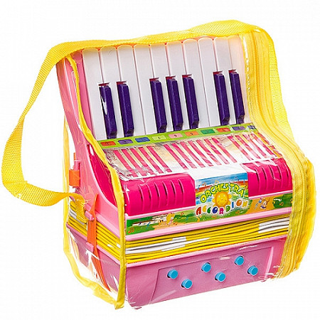 Музыкальный инструмент Shantou Gepai Гармонь 2003A pink