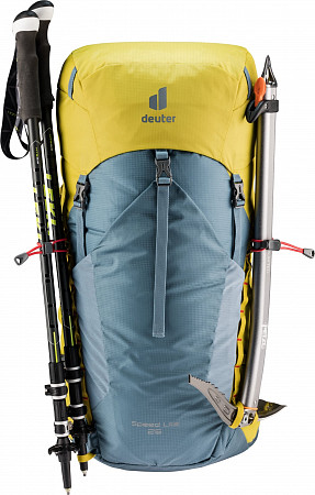 На картинке изображен Рюкзак Deuter Speed Lite 26 3410621-3238 slateblue/greencurry (2021) Рюкзак Deuter Speed Lite 26 3410621-3238 slateblue/greencurry (2021)
