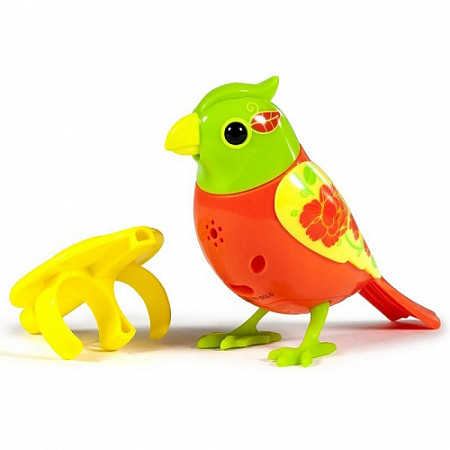 Игрушка Digifriends Птичка с кольцом, с зеленой головой 88286-3