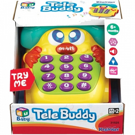 На картинке изображен Игрушка Keenway Игрушка Веселый телефон 31525 Игрушка Keenway Игрушка Веселый телефон 31525