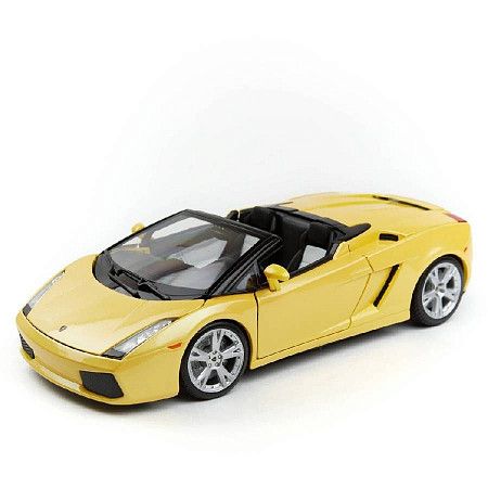 Машинка Bburago 1:18 Lamborghini Gallardo Spyder (18-12016) yellow