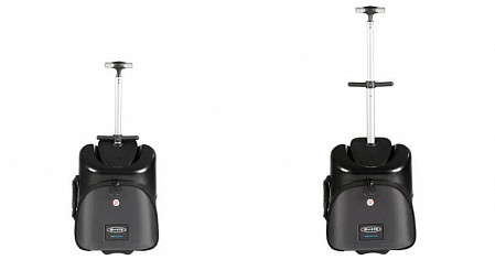 Чемодан-самокат Micro Lazy Luggage ML0011 Black