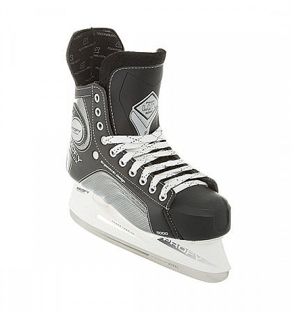 Коньки хоккейные Спортивная коллекция Profy Lux 5000 Black