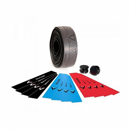 На картинке изображен Обмотка руля Astute Dark Face ONDRBKBLURED200 Black/Blue/Red Обмотка руля Astute Dark Face ONDRBKBLURED200 Black/Blue/Red