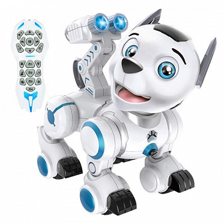 На картинке изображен Радиоуправляемая интерактивная собака-робот Le Neng Toys K10 Радиоуправляемая интерактивная собака-робот Le Neng Toys K10