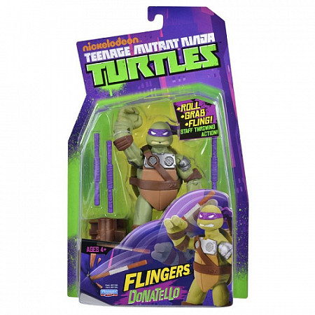 Фигурка Turtles 15 см с метательным механизмом Донателло 91104
