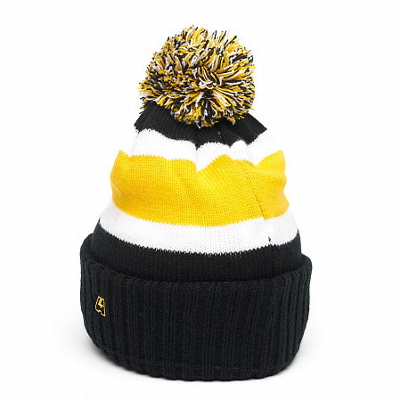 Шапка Atributika&Club NHL Pittsburgh Penguins 59183 black/yellow