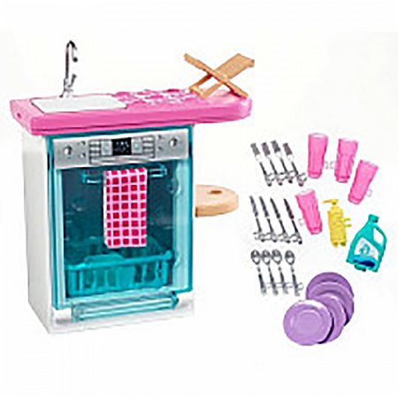 Игровой набор Barbie Посудомоечная машина FXG33 FXG35