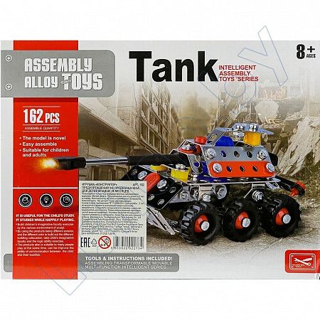 Конструктор UniToys Танк (552)