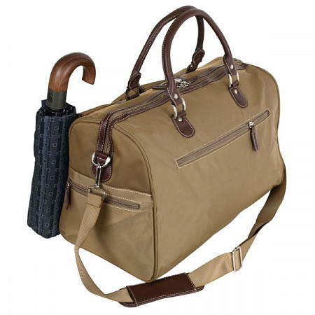 На картинке изображен Дорожная сумка Polar 8121д beige Дорожная сумка Polar 8121д beige