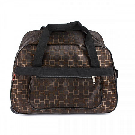 Дорожная сумка на колесах Stels 612 dark brown
