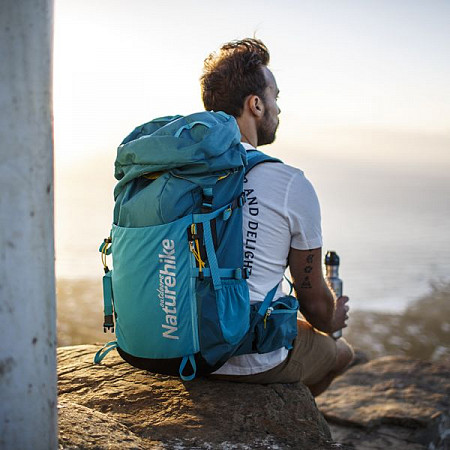 Туристический рюкзак Naturehike Trekking 45 л Turquoise