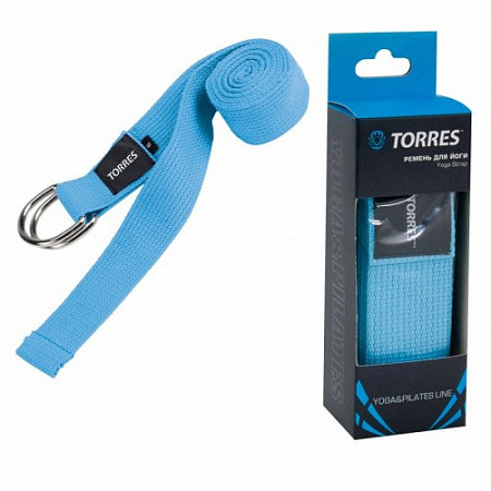 Ремень для йоги Torres YL9006 blue
