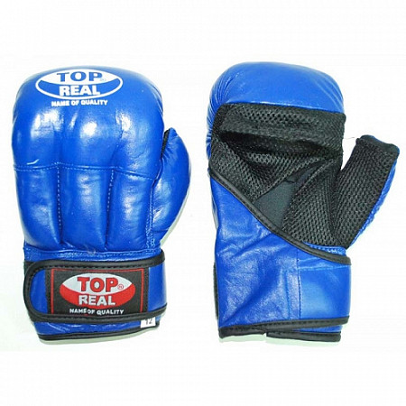 Перчатки для рукопашного боя Zez Sport RUK-NK Blue
