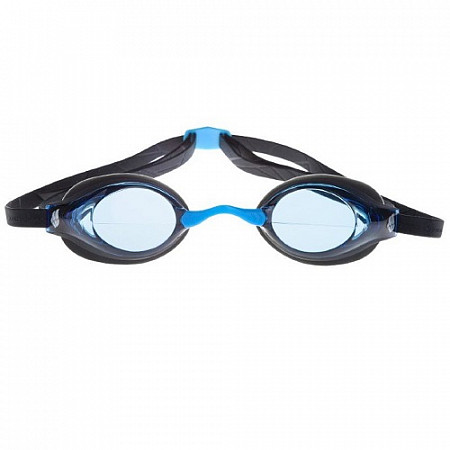 На картинке изображен Очки для плавания Mad Wave Record Breaker black/blue Очки для плавания Mad Wave Record Breaker black/blue